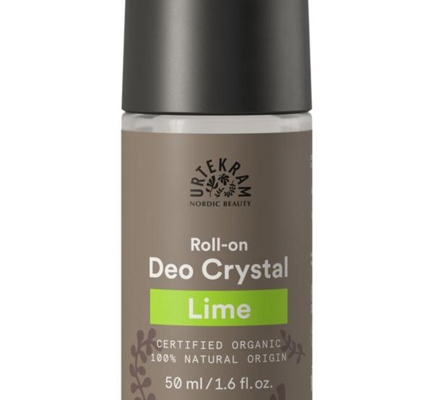 Urtekram Deo Crystal Lime 50 ml