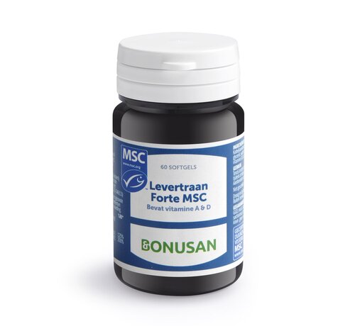 Bonusan Bonusan Levertraan forte MSC 60 softgels