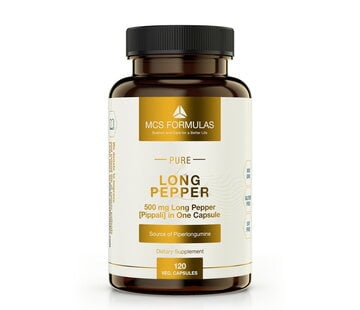 MCS Formulas MCS Formulas Long Pepper, 500mg  120 Capsules