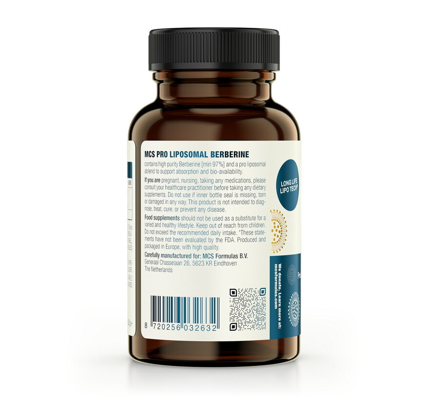 MSC Formulas Berberine 97% Liposomaal 60 capsules