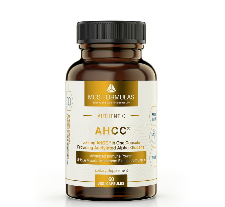 MCS Formulas AHCC 500 mg  60 capsules