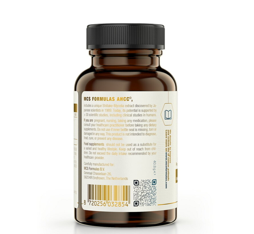 MCS Formulas AHCC 500 mg  60 capsules