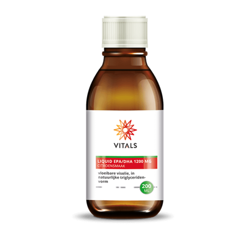 Vitals Vitals Liquid EPA/DHA 1200 mg citroensmaak 200 ml