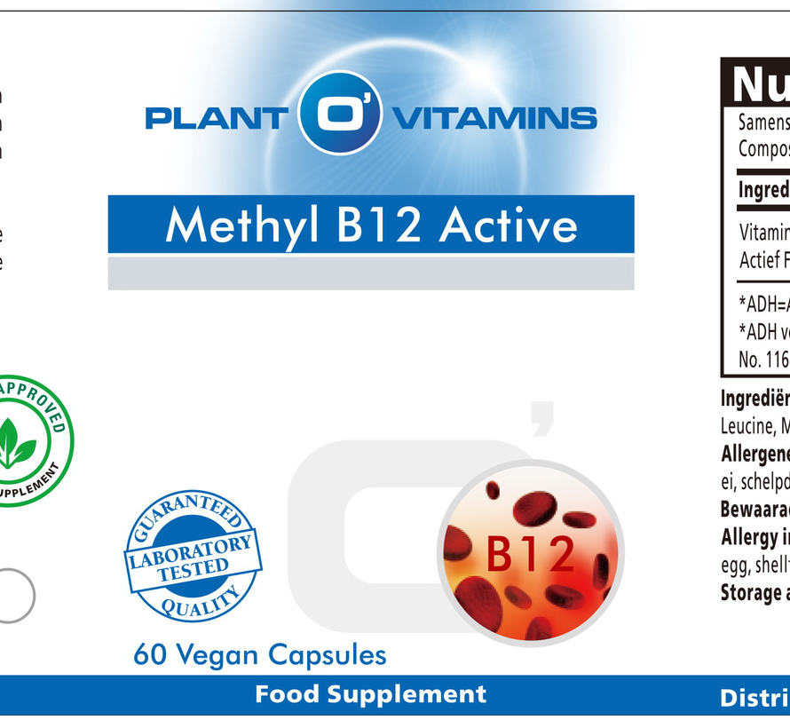 Methyl B12 Active 60 capsules Plantovitamins