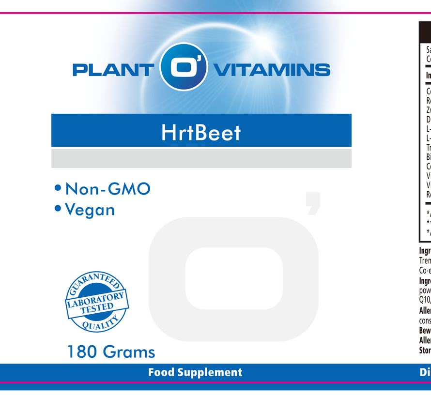 Sportpakket Plantovitamins