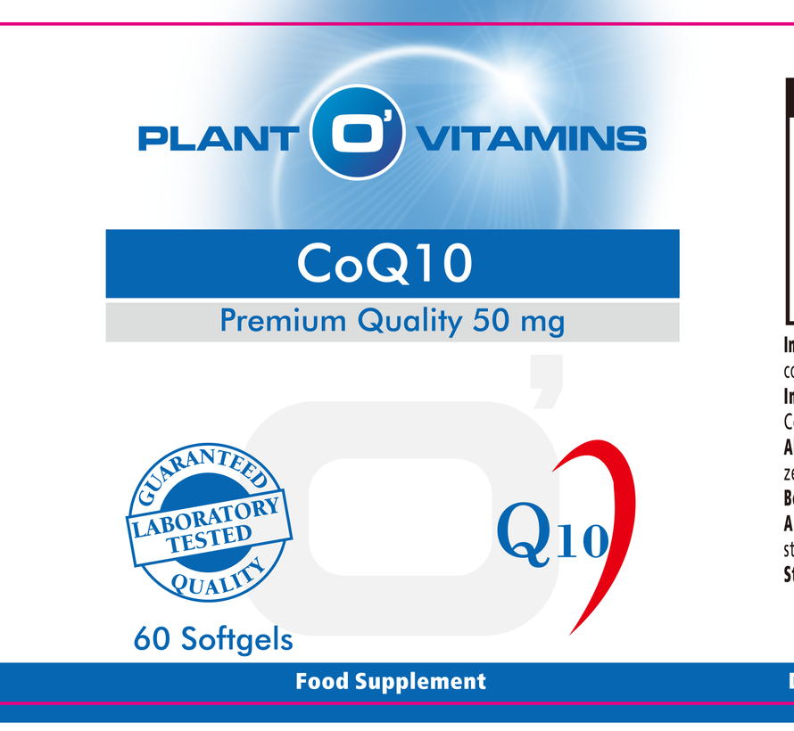 CoQ10 60 softgels Plantovitamins