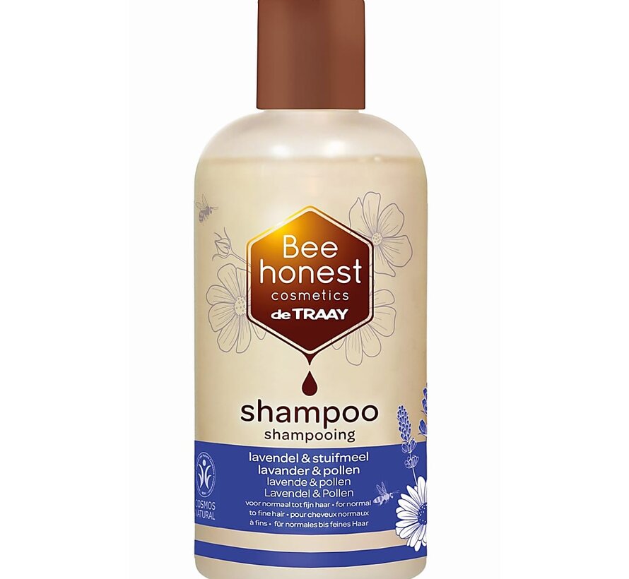 Bee Bee Honest shampoo lavendel en stuifmeel 250 ml