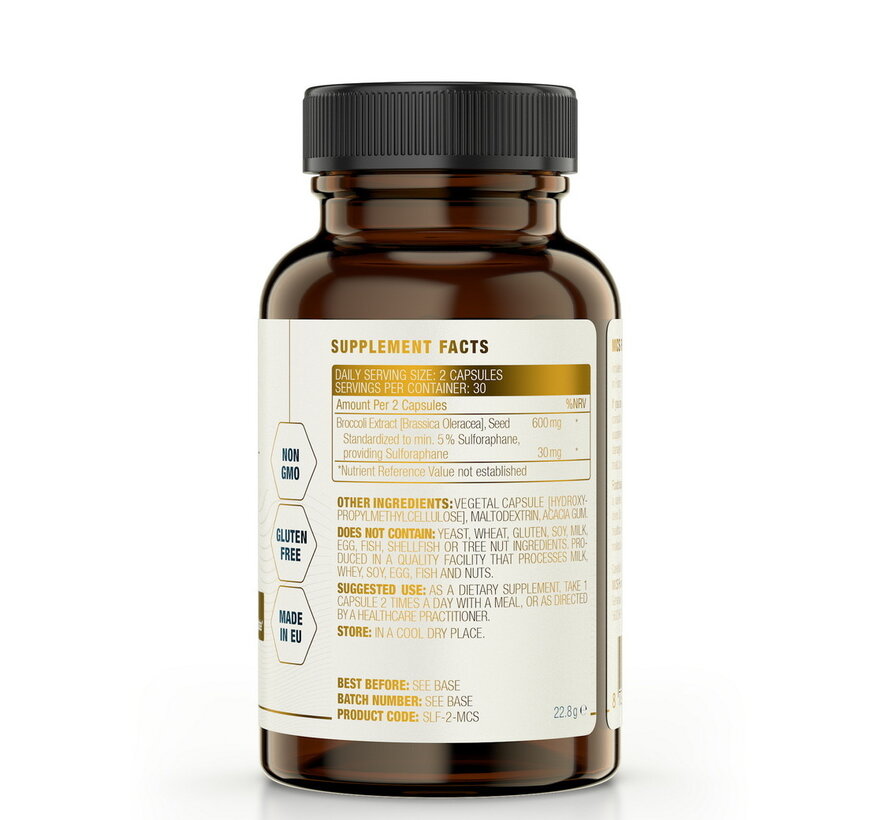 MCS Formulas Broccoli Ultra Sulforafaan  60 capsules