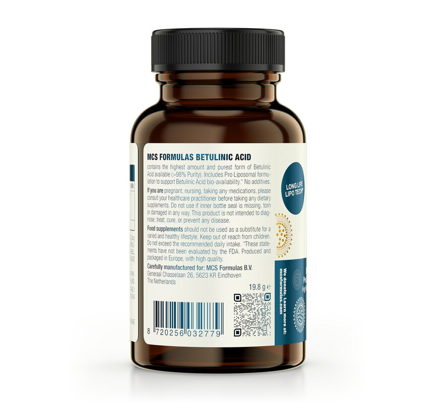 MCS Formulas Betulinic Acid Pro Liposomal 60 capsules