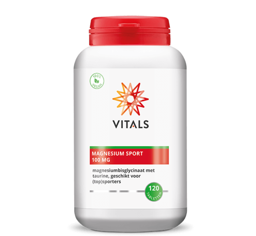 Vitals Vitals Magnesium sport 100 mg 120 tabletten