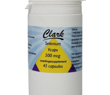Clark Clark Selenium 500 mcg, 45 capsules