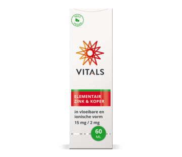 Vitals Vitals Elementair Zink & Koper 60 ml