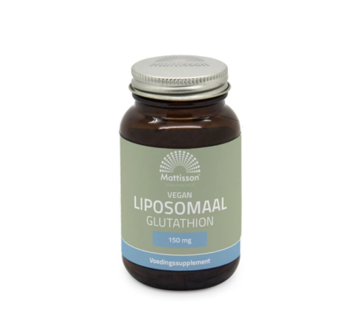 Mattisson Mattisson Vegan Liposomaal Glutathion 60 capsules