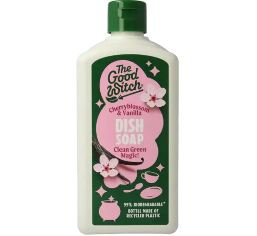 The Good Witch The Good Witch Afwasmiddel Kersenbloesem & vanille 500 ml