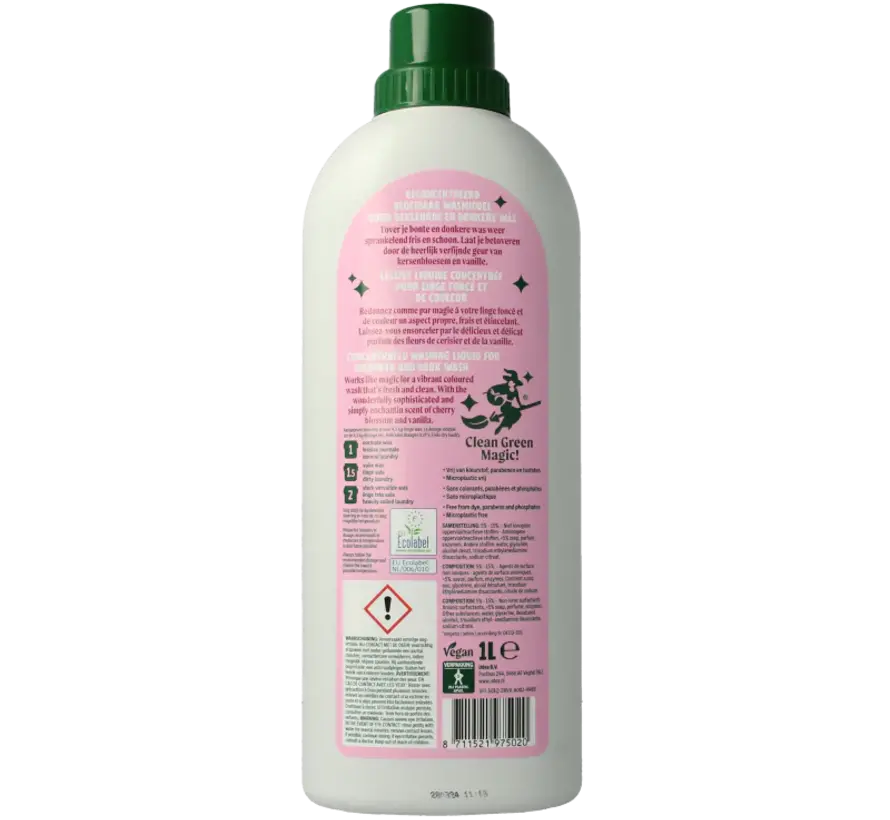 The Good Witch Wasmiddel kleur/zwart 1000 ml