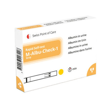 Swiss Point of Care Swiss Point of Care M-Albu-Check-1 Strip