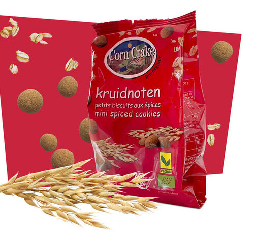 Corn Crake Corn Crake Biologische Kruidnoten 150 gram
