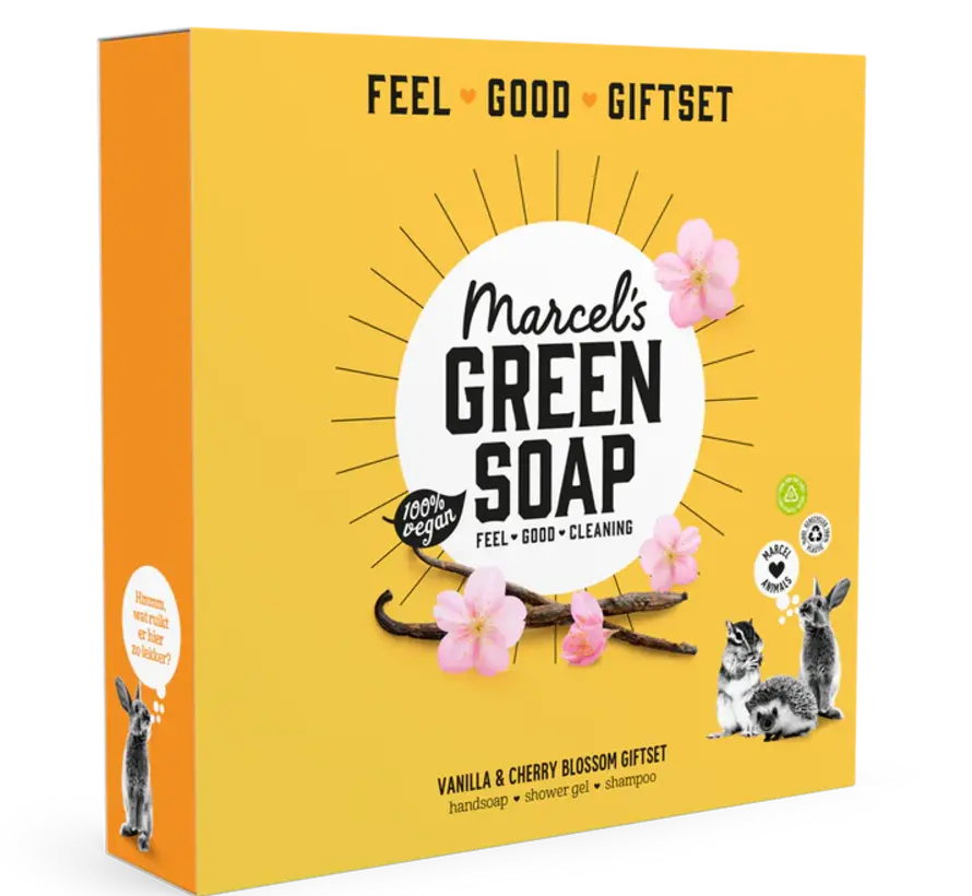 Marcel's Green Soap Geschenkset Vanille & Kersenbloesem