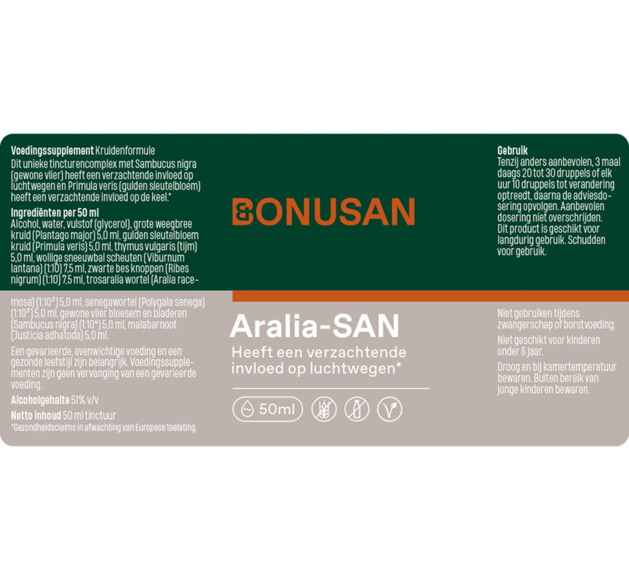 Bonusan Aralia-SAN 50 ml