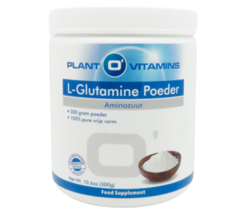 Plant O'Vitamins - Signed by nature Plant O’Vitamins L-Glutamine Poeder 300 gram