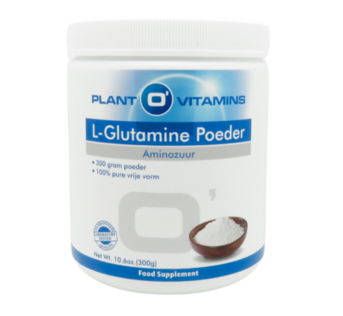 Plant O'Vitamins - Signed by nature Plant O’Vitamins L-Glutamine Poeder 300 gram