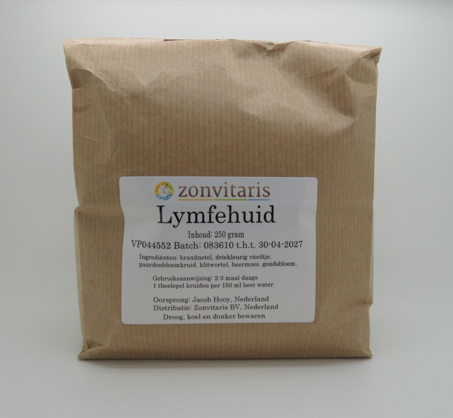 Zonvitaris Lymfehuid thee 250 gram
