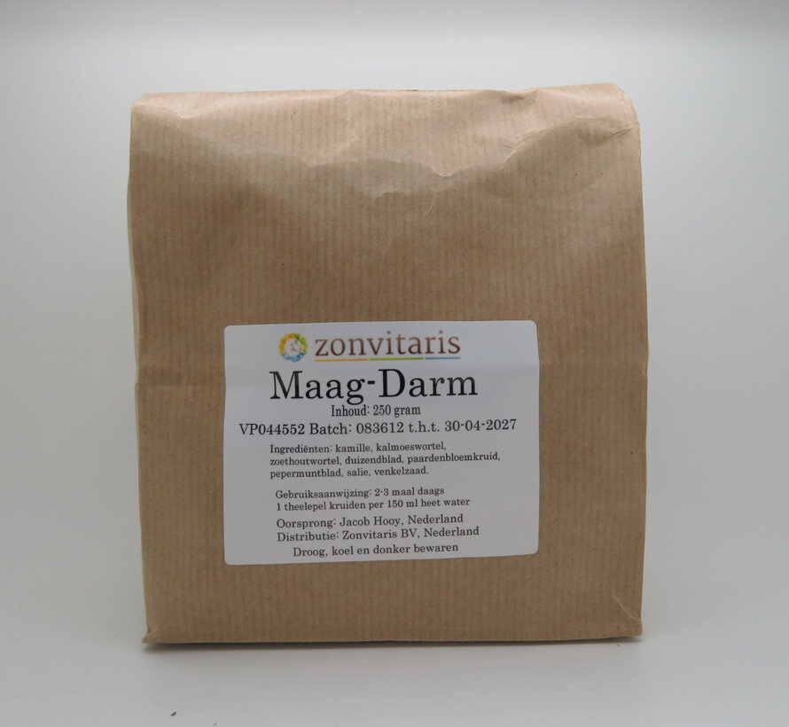 Zonvitaris Maag - Darm thee 250 gram