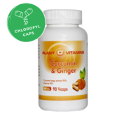 Plant O'Vitamins - Signed by nature Plant O'Vitamins Curcumin & Ginger 90 capsules