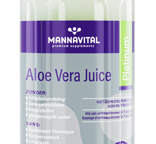 Mannavital Mannavital Aloe vera juice 1 liter