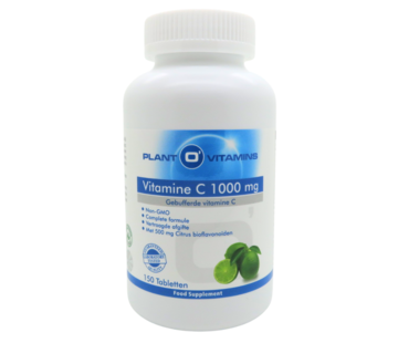 Plant O'Vitamins - Signed by nature Plant O'Vitamins Vitamine C 1000 mg Calcium Ascorbaat 150 tabletten