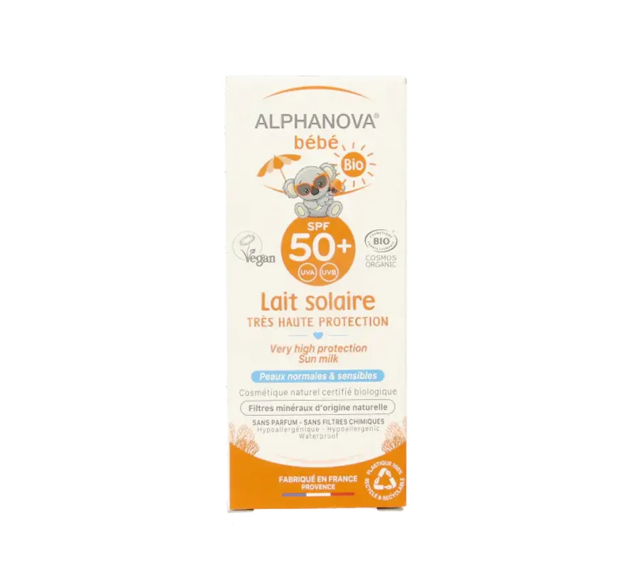 Alphanova babyzonnemelk SPF50+ bio 50 gr
