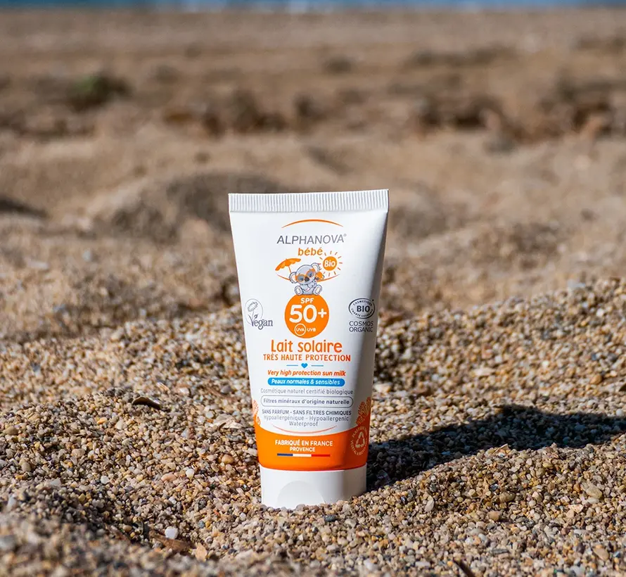 Alphanova babyzonnemelk SPF50+ bio 50 gr
