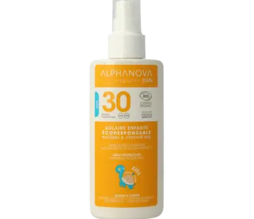 Alphanova  Alphanova Bio zonnebrandcrème voor kinderen SPF 30 vegan 125 gr