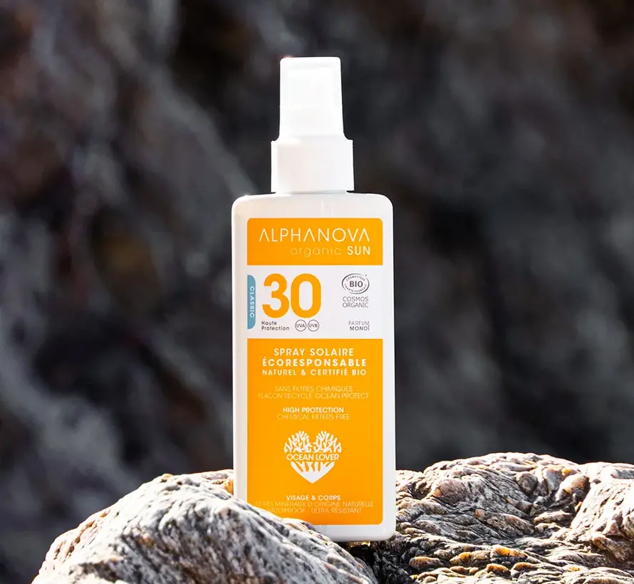 Alphanova Sun bio spray SPF30 vegan 125 g