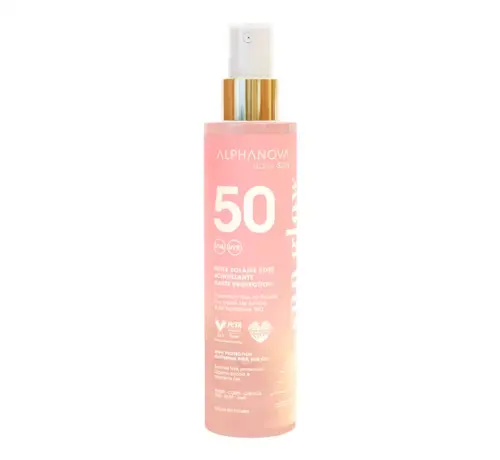 Alphanova Alphanova Glitter pink sun oil bio SPF50 125 ml