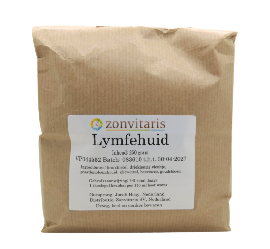 Zonvitaris Lymfehuid thee 250 gram