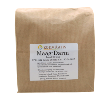 Zonvitaris Zonvitaris Maag - Darm thee 250 gram