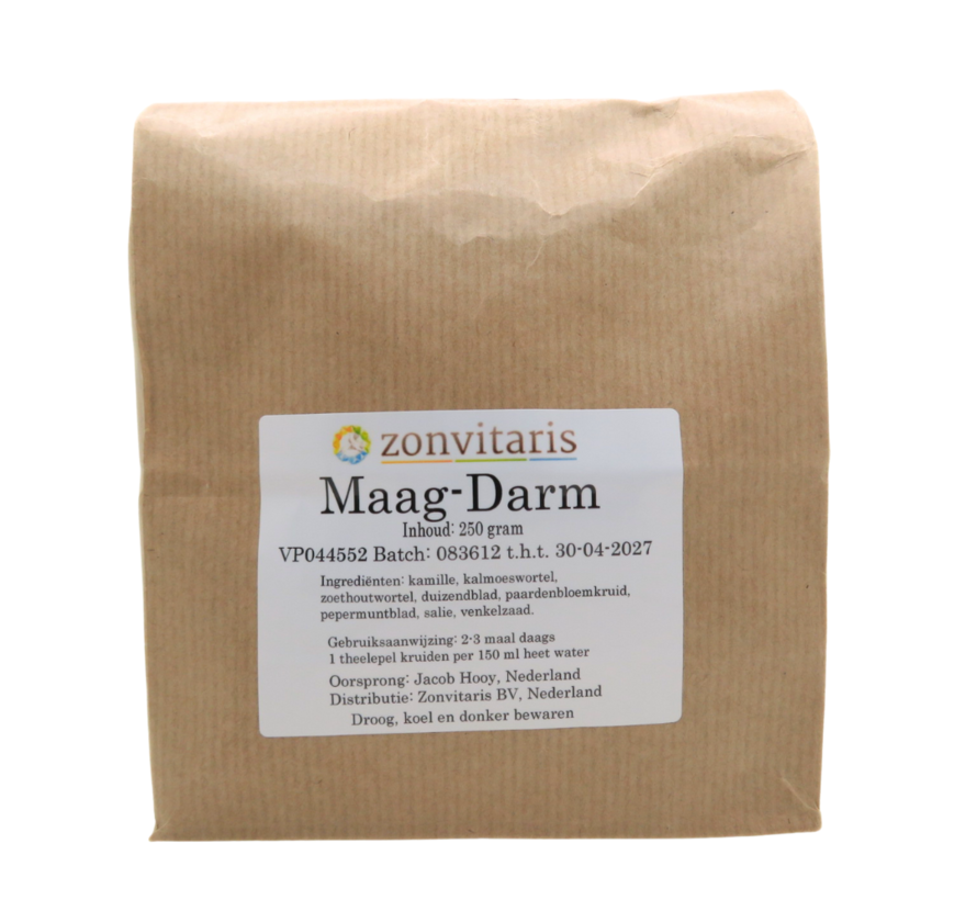 Zonvitaris Maag - Darm thee 250 gram