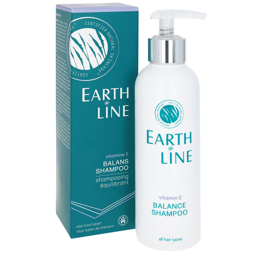 Earth Line Shampoo vitamine E balans 200 ml