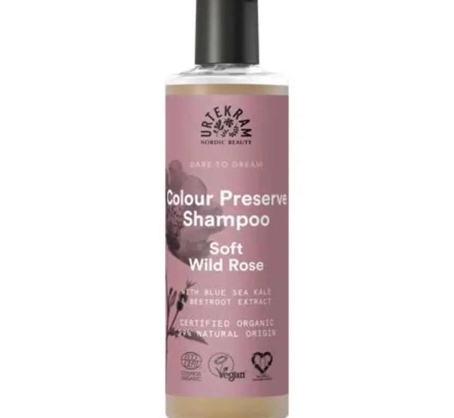 Urtekram Soft Wild Rose shampoo 250 ml