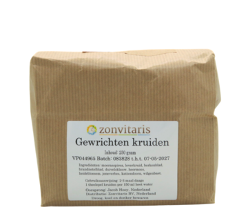 Zonvitaris Zonvitaris Gewrichten kruiden thee 250 gram