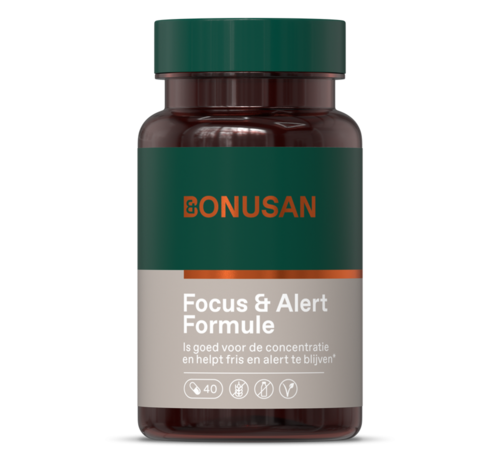 Bonusan Bonusan Focus & Alert Formule 40 capsules
