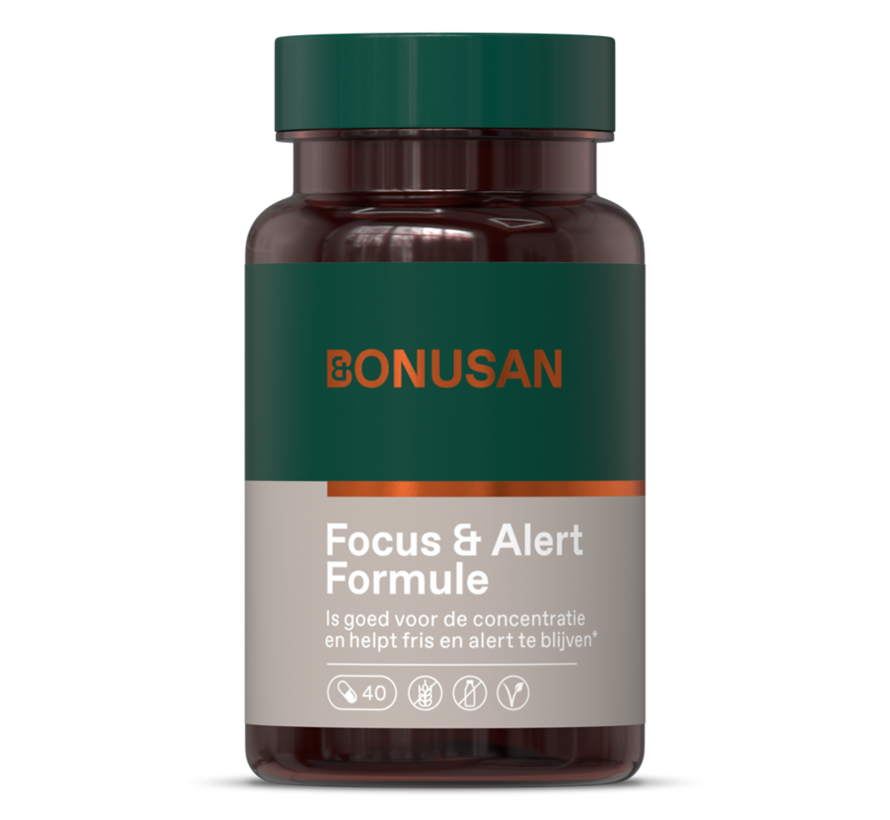 Bonusan Focus & Alert Formule 40 capsules