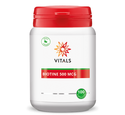 Vitals Vitals Biotine 500 mcg 100 capsules