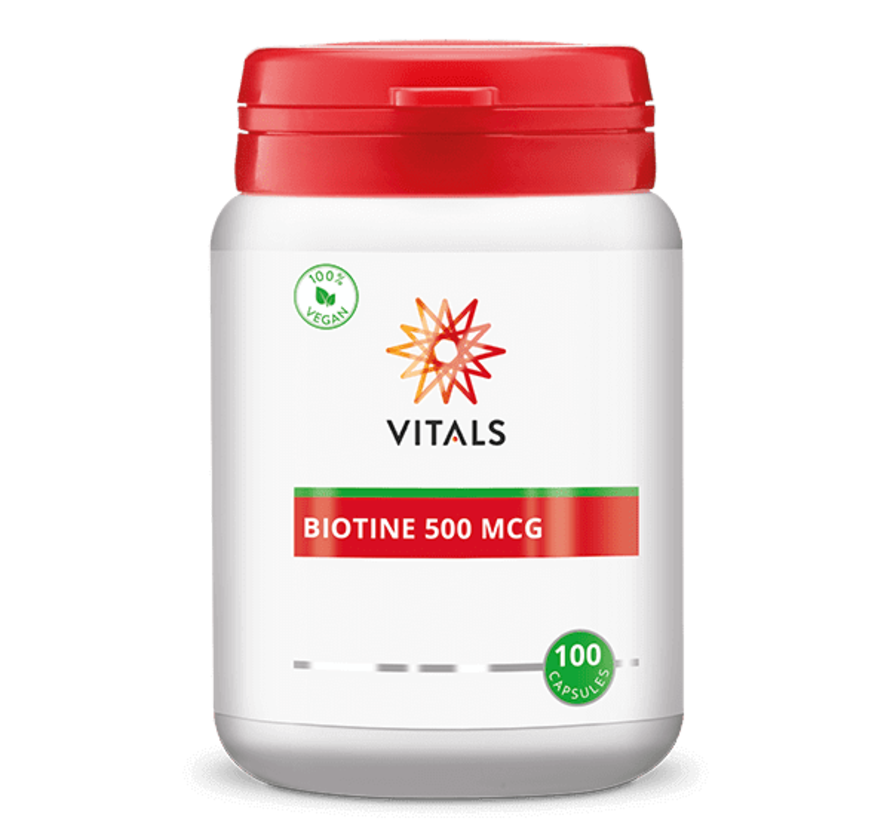 Vitals Biotine 500 mcg 100 capsules