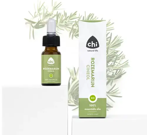 Chi Natural Life Chi Natural Life Rozemarijn, Cineol etherische olie, bio 10 ml