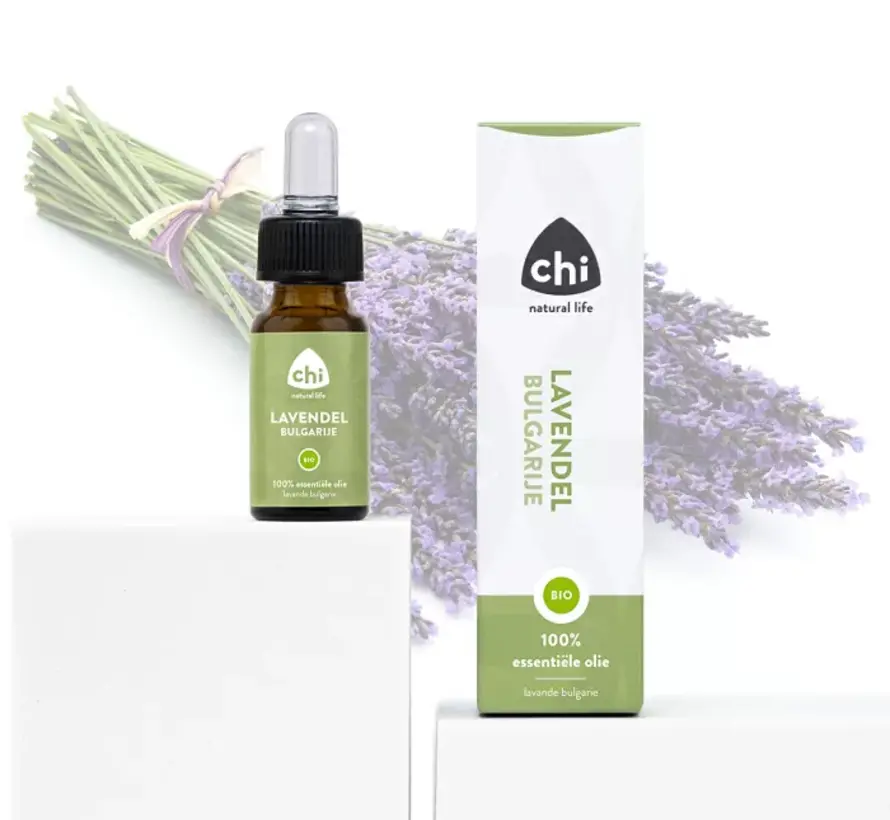 Chi Natural Life  lavendelolie bio, Bulgarije 10 ml