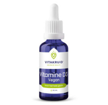 Vitakruid Vitakruid Vitamine D3 druppels Vegan 30 ml