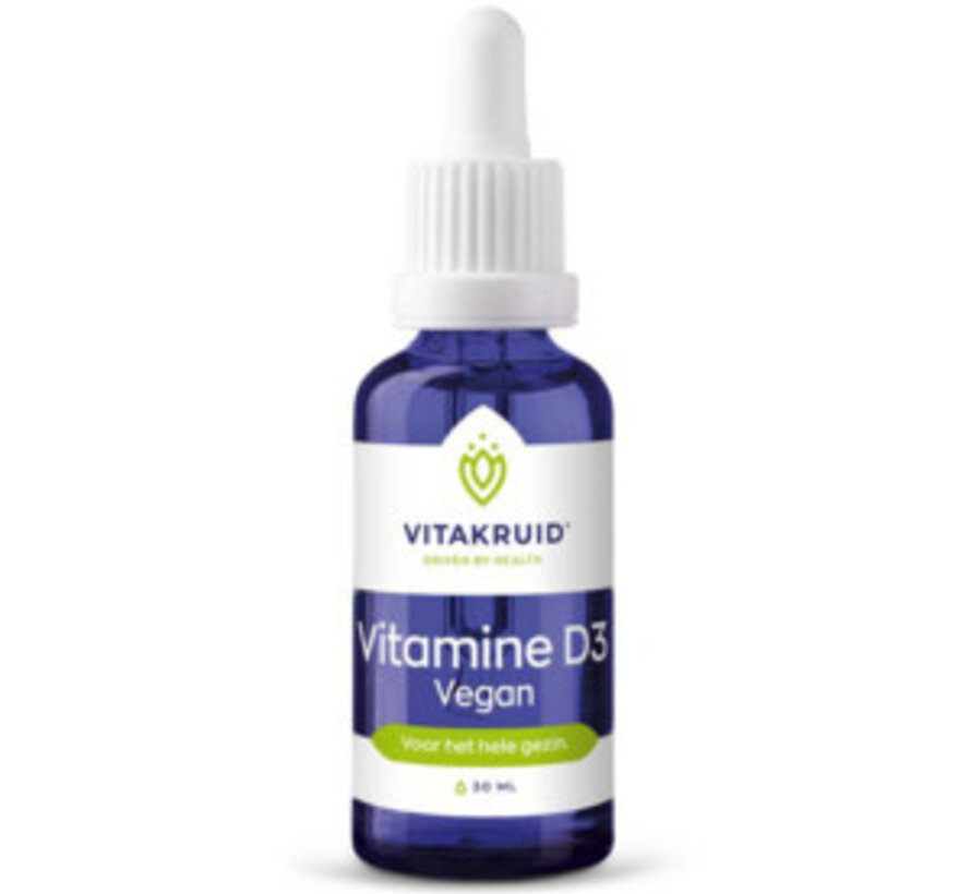 Vitakruid Vitamine D3 druppels Vegan 30 ml