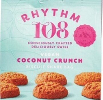 Rhythm 108 Rhythm 108 Coconut crunch biscuits 135 gr